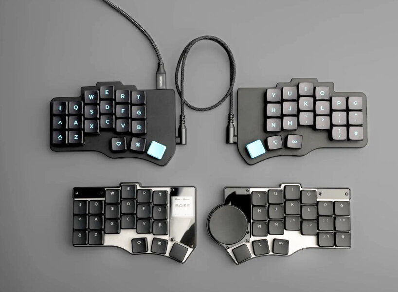 the Toucan (below) draws its design from the Piantor Pro keyboard (above)