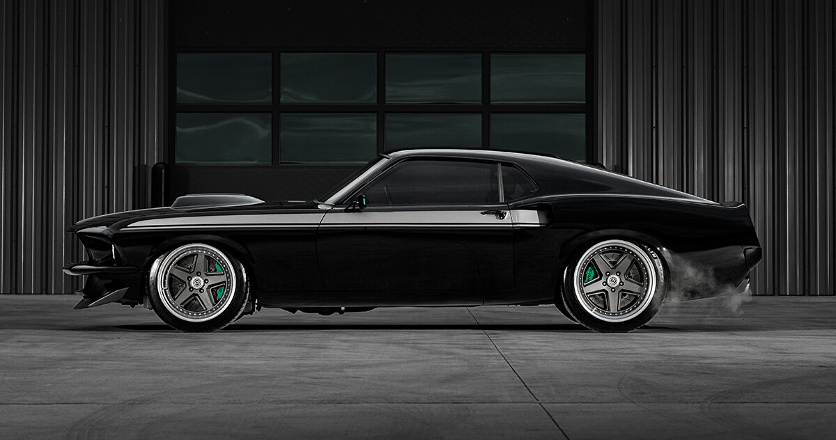meet the KINGPIN: ringbrothers' 1969 ford mustang restomod