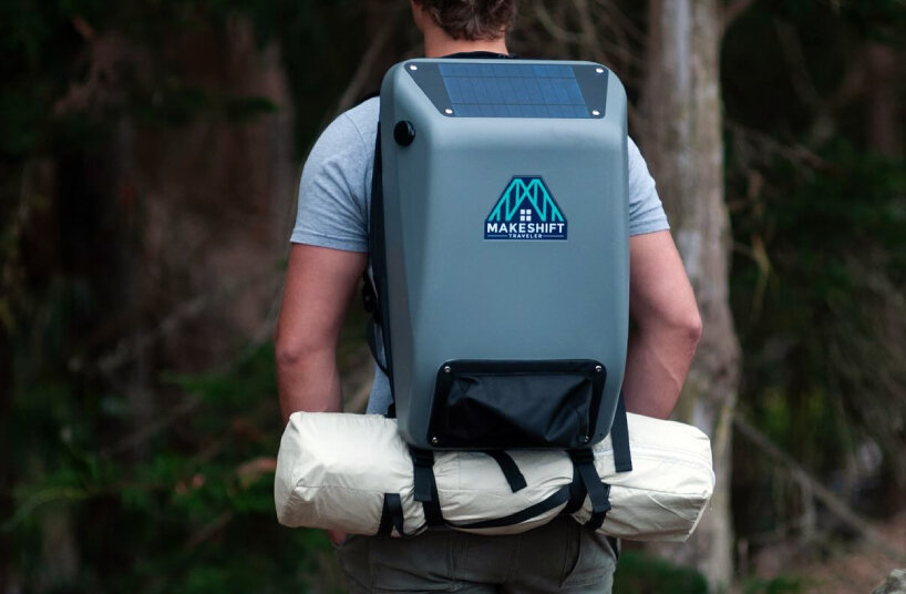 solar-powered backpack homemore