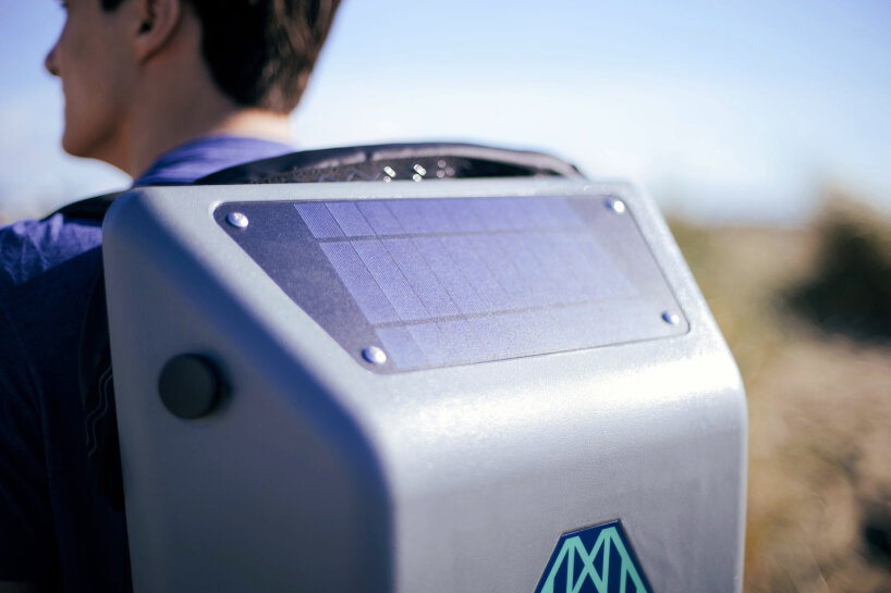 solar-powered backpack homemore