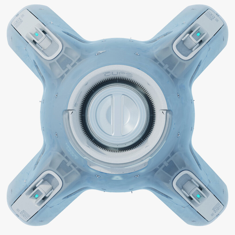 beer delivery drone parachutes