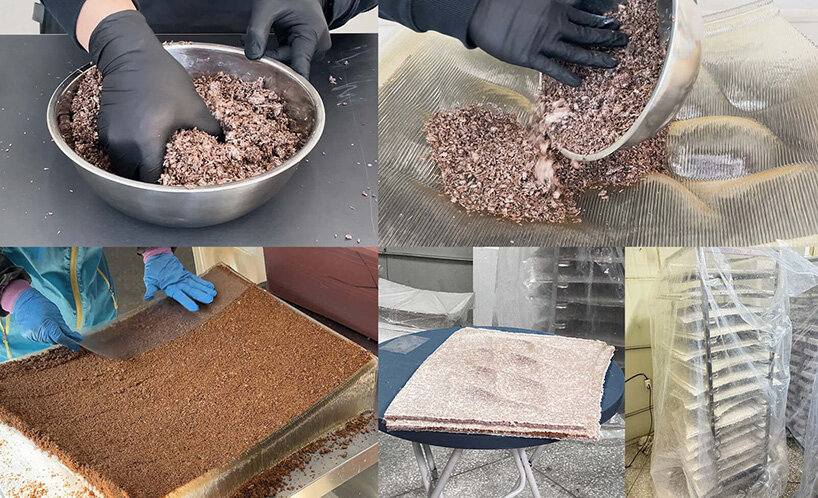 the research team tested multiple types of mycelium mixtures