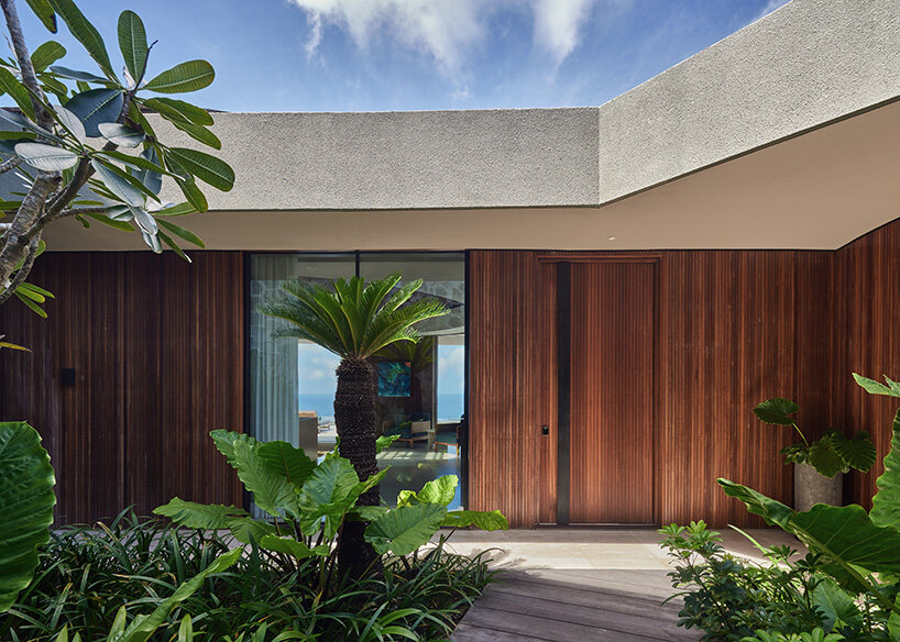 more private wings branch outward to accommodate two families