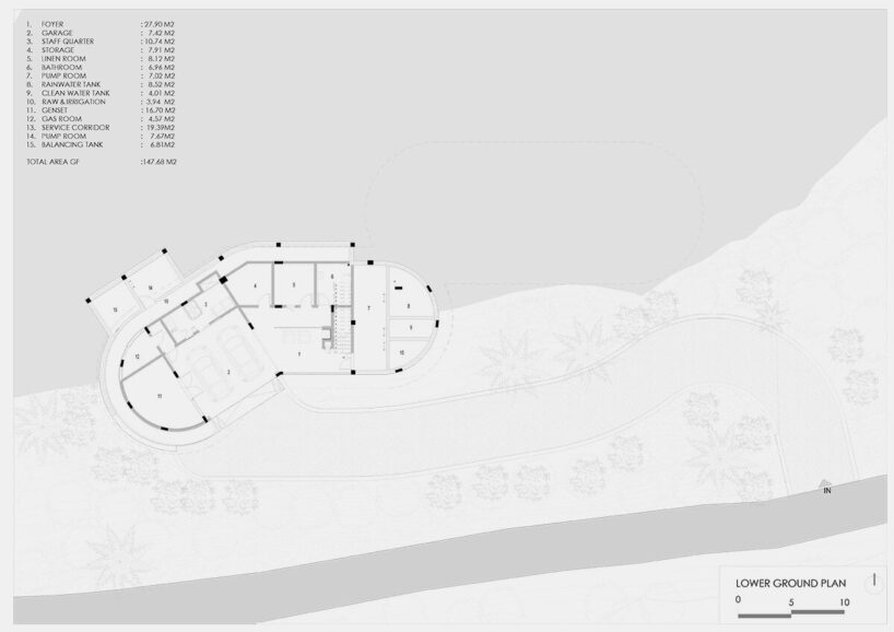 lower ground floor plan