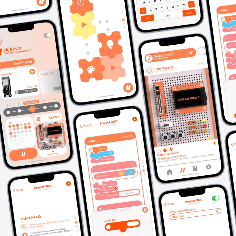 there's a dedicated app to help the users with the circuit paths, voltage, and more