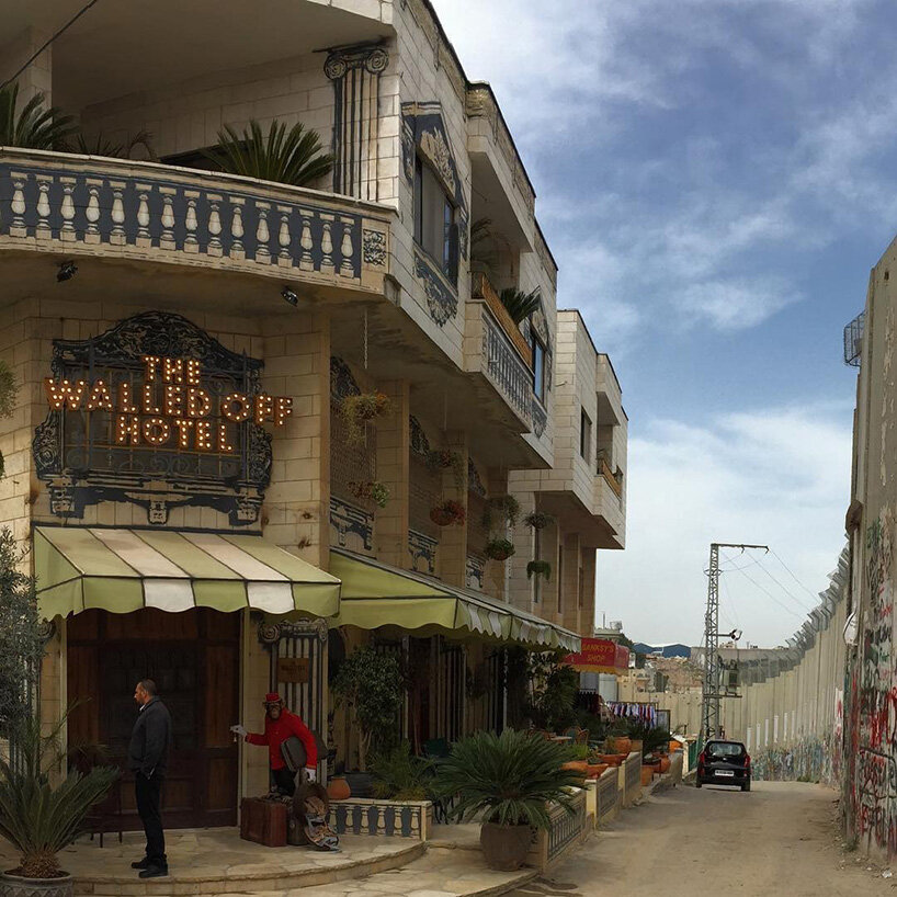 banksy's 'walled off hotel' reopens in bethlehem