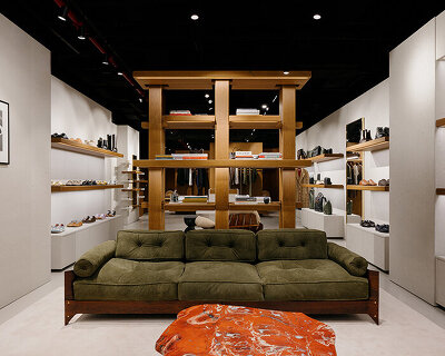 bottega veneta's new store in the meatpacking district opens with moody interiors