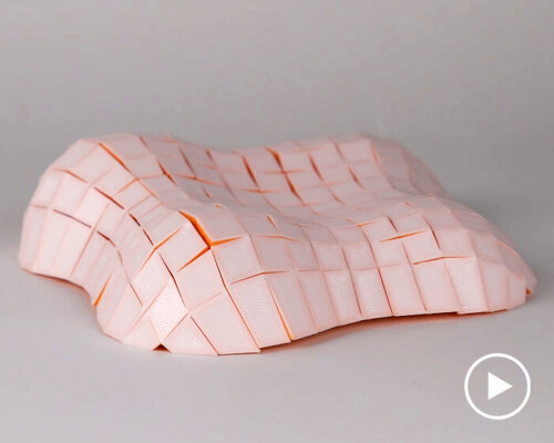 modular emergency habitats transform from flat objects to 3D structures by pulling a string