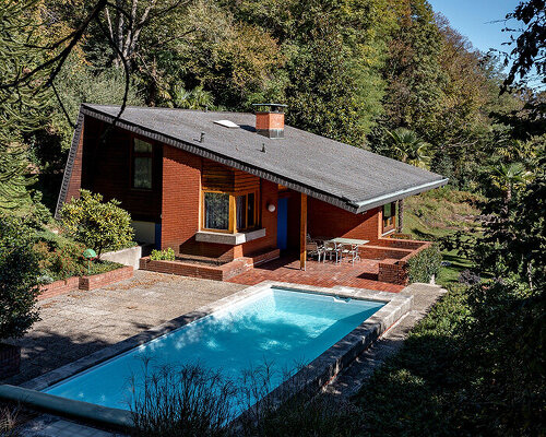 casa vernate: architect enrico sassi revisits a 1970s lake house in switzerland