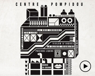 the pompidou, guggenheim and more come alive in federico babina’s musealis illustrations
