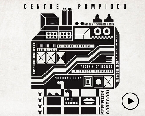 the pompidou, guggenheim and more come alive in federico babina’s musealis illustrations