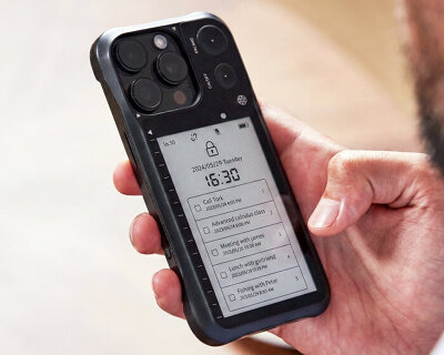 iPhone case with e-ink display lets users read books and comics without screen glare