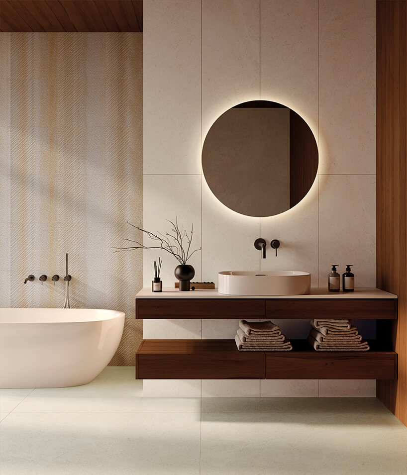 the project is an invitation to experience architecture as a sensory journey