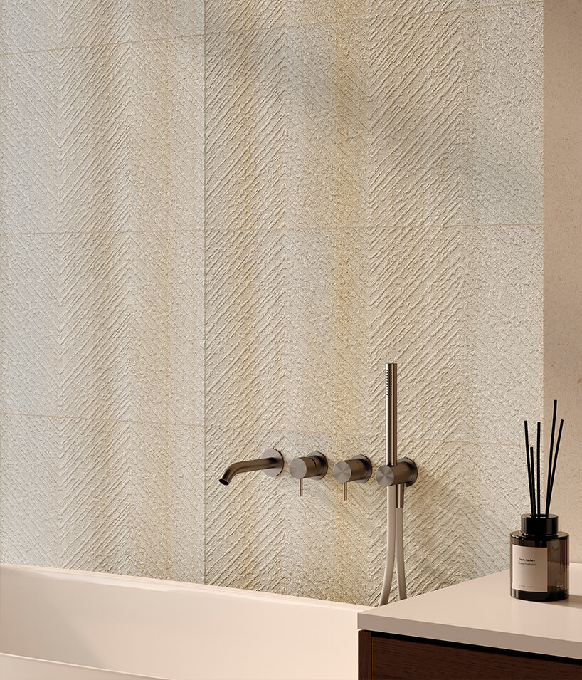 evoking the look of noble stone