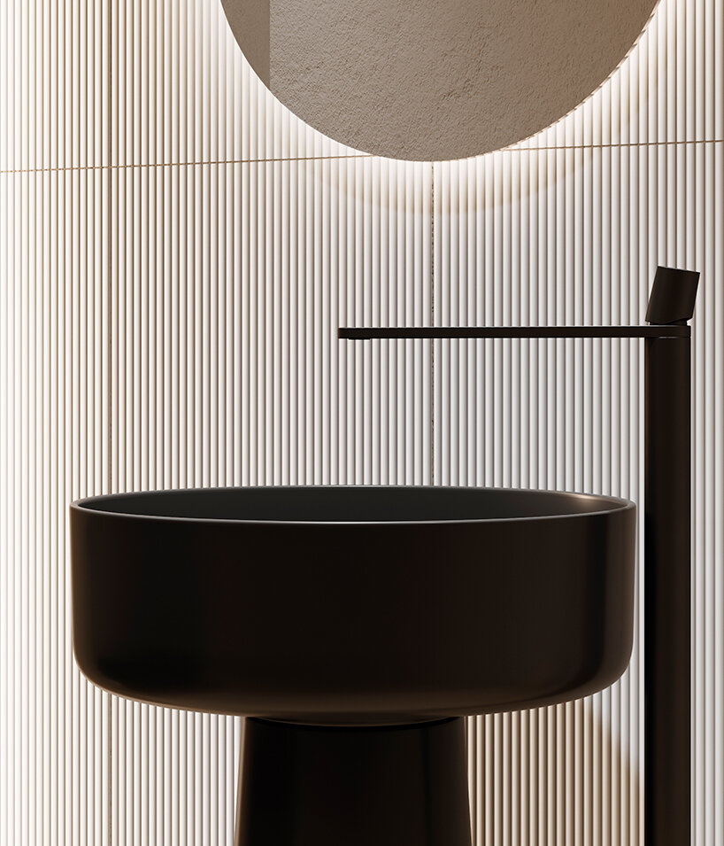 they create a strong visual impact that elevates the wall surface into an architectural focal point