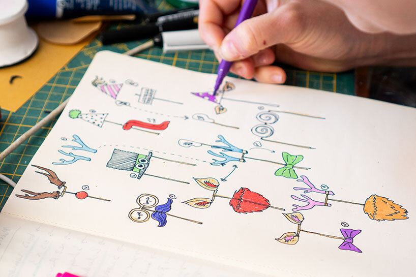 preparatory drawings