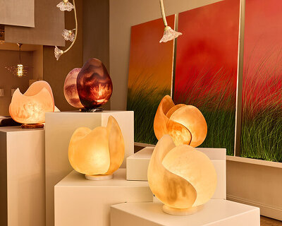 handcrafted resin sculptures illuminate laura gonzalez's 'landscapes' exhibition in NYC
