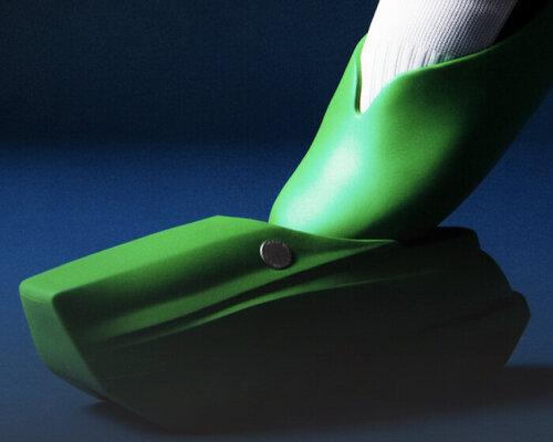 modular clog shoes with slip-on mules by sterling ruby can be worn together or one at a time