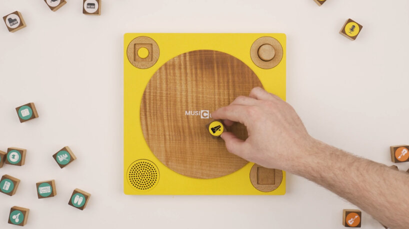 musical wooden cubes vinyl