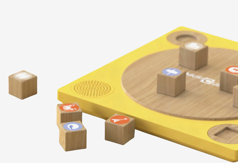 musical wooden cubes vinyl