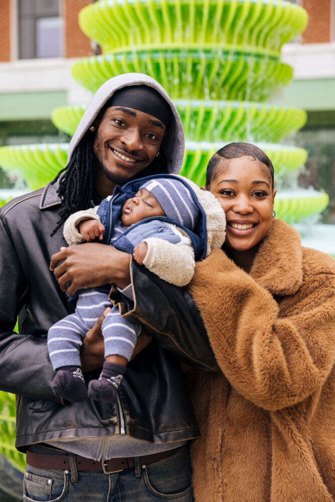 Matt and Sasha with The Fountain | image by Cesare De Giglio