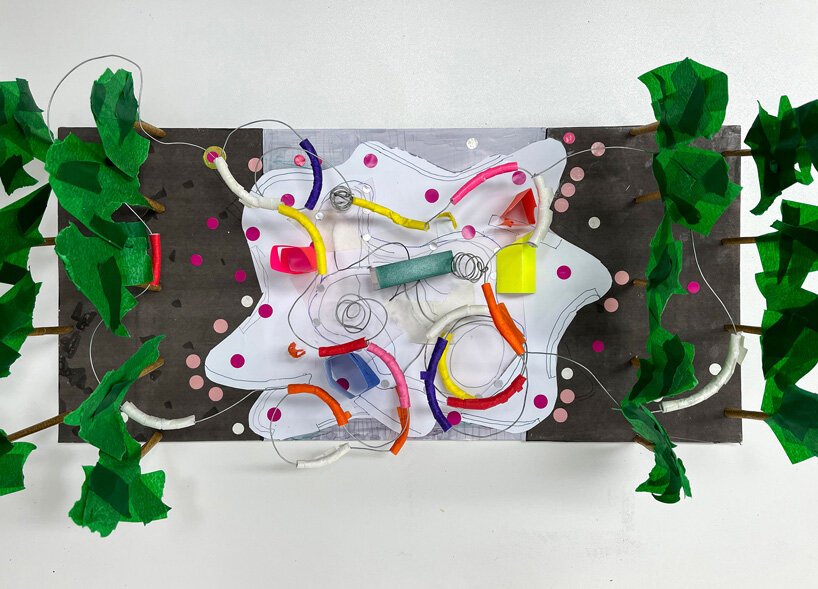 study model of the installation | image © Drawing Architecture Studio 