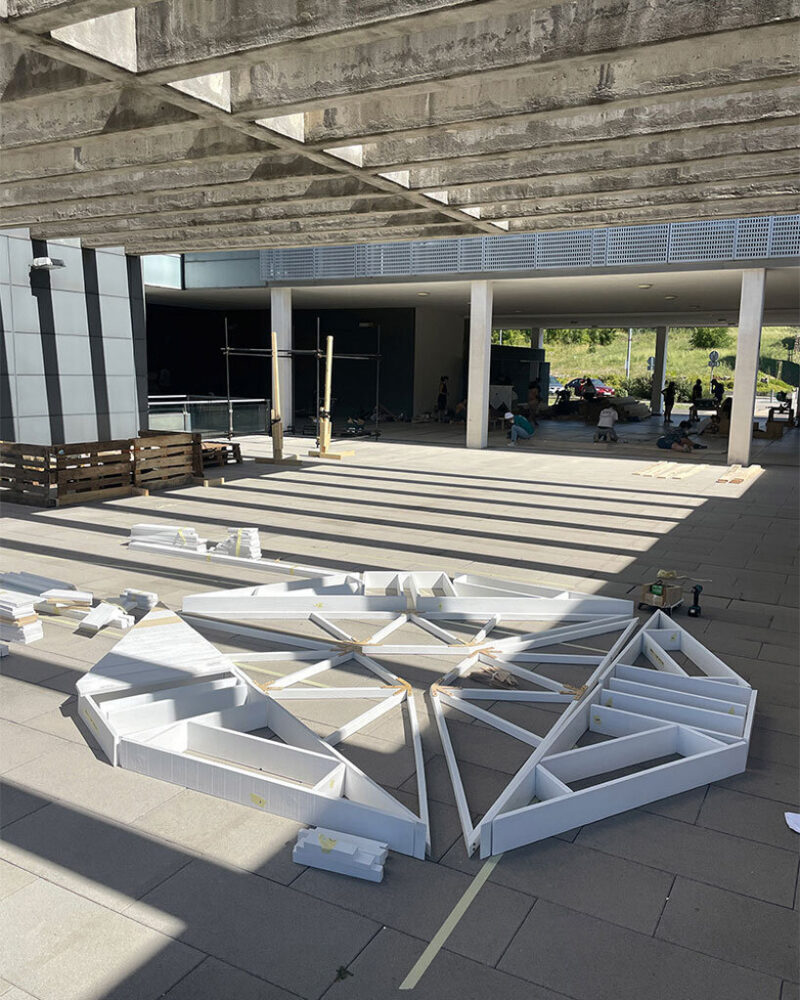 modules can be reconfigured for different future arrangements