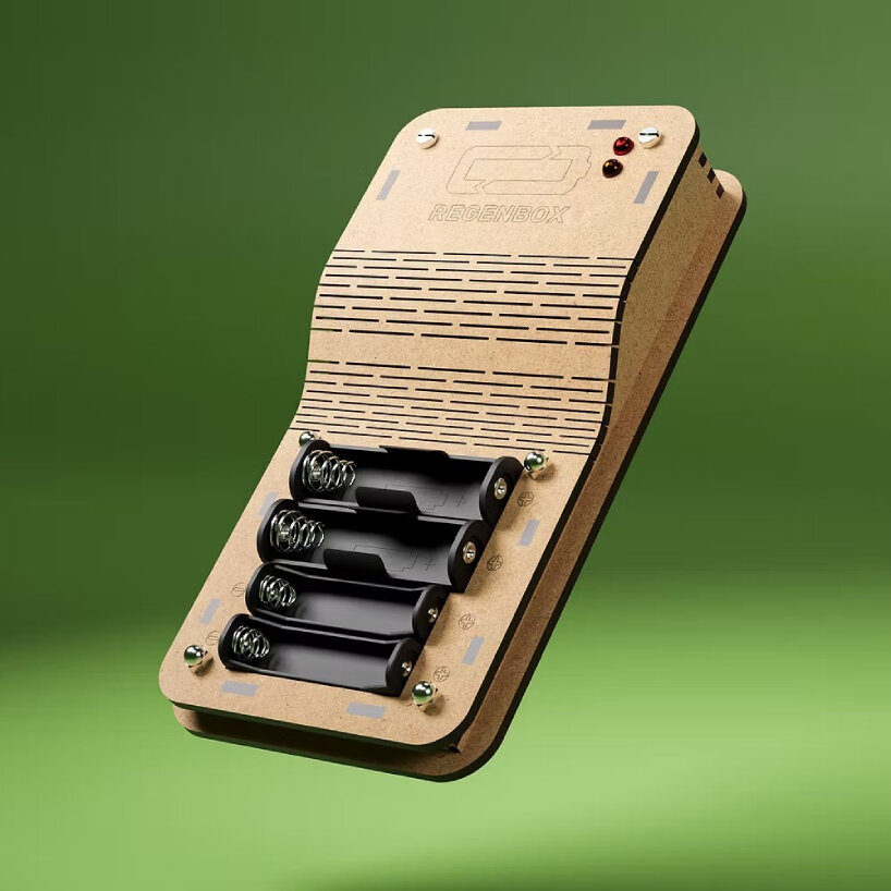 box recharges disposable batteries