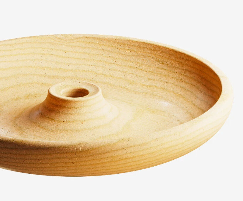 view of the wooden bowl