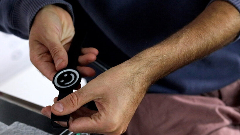 this minimal design provides only the loosest indication of passing time