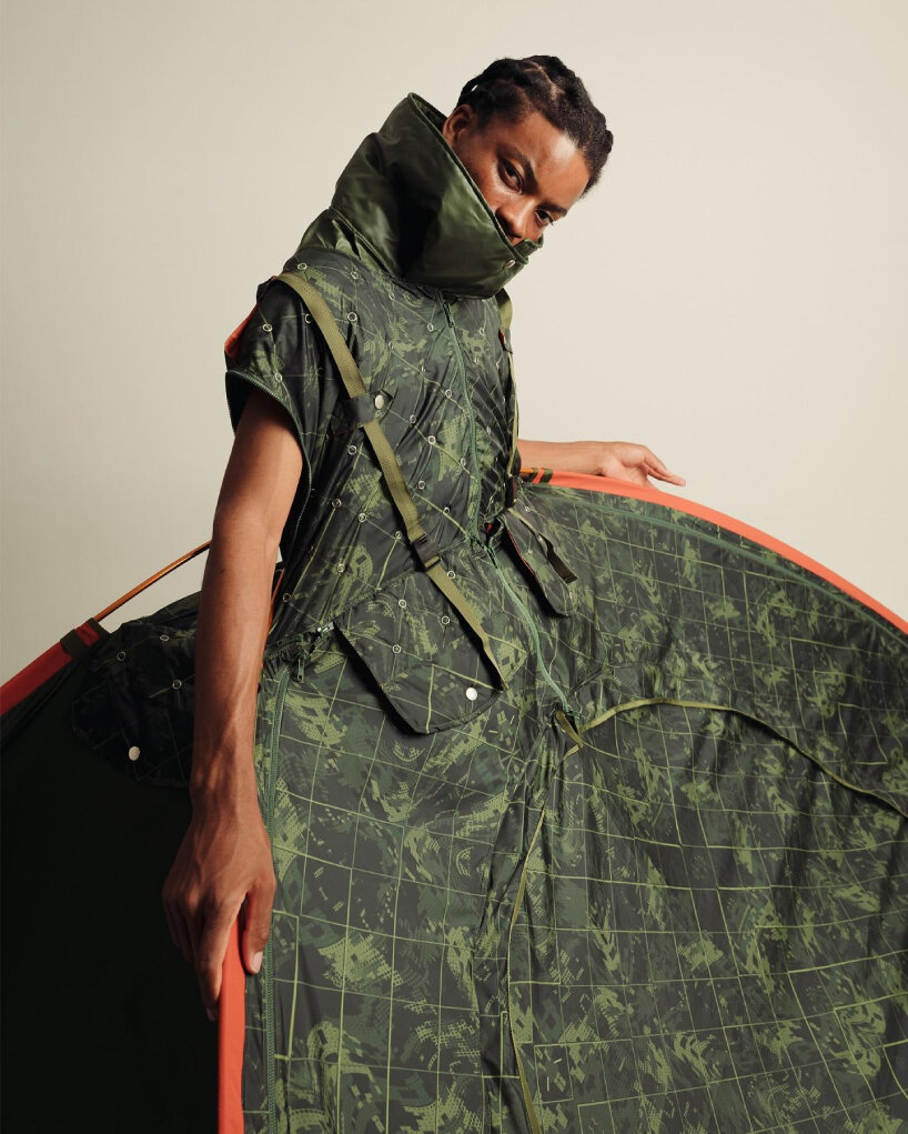 wearable shelter garment tent