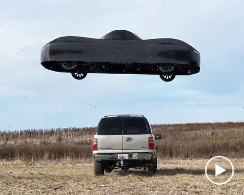 world’s first flying car is currently being assembled by hand in california