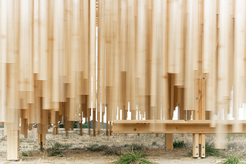 a blurred wind symphony