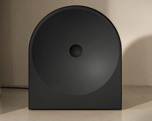 erwan bouroullec shapes samsung’s ‘music studio’ speakers around circular dot form