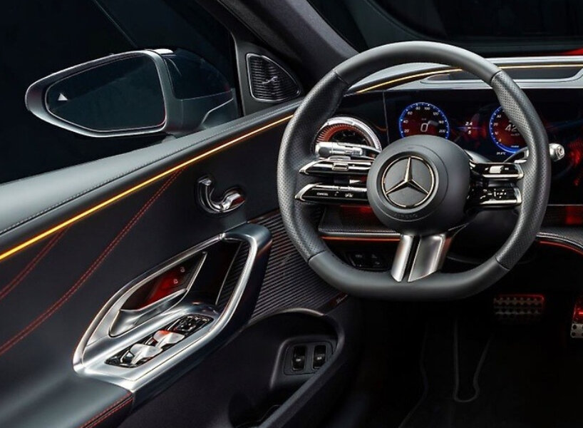 GLC is the car model offered with vegan interior options