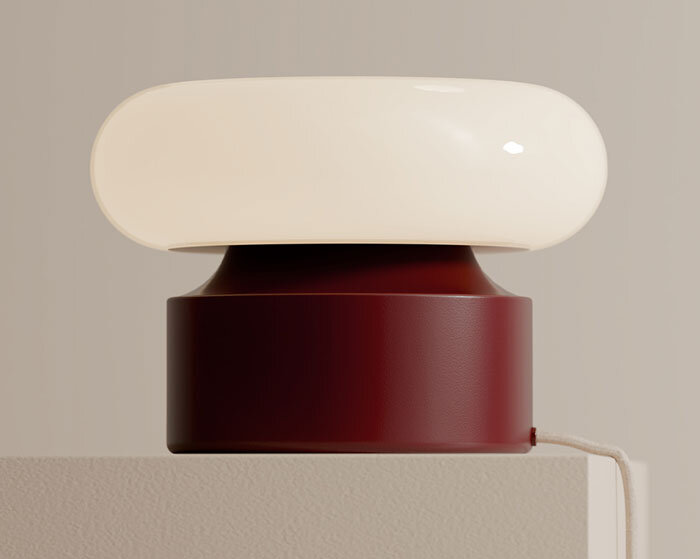 donut portable lighting unit enables hybrid lamp to shift between indoor and outdoor use