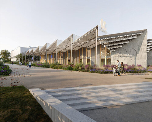 kengo kuma unveils plans to renovate michelin factory museum in france