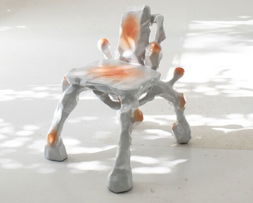 biological growth patterns inform sculptural furniture series by vincent decat