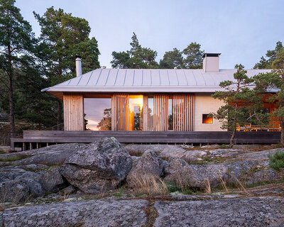 mer architects references finnish fishing huts with coastal home on långholmen island