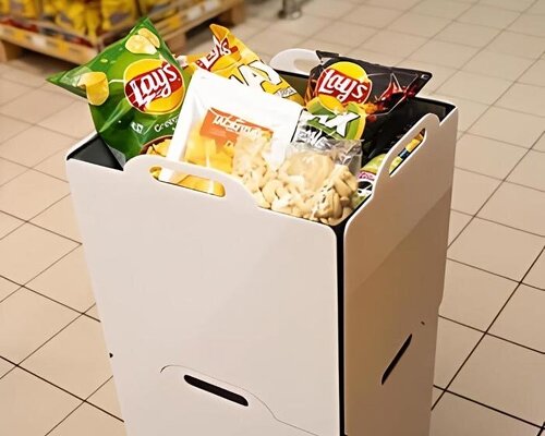 MOBI self-driving robotic cart makes shopping trips easier