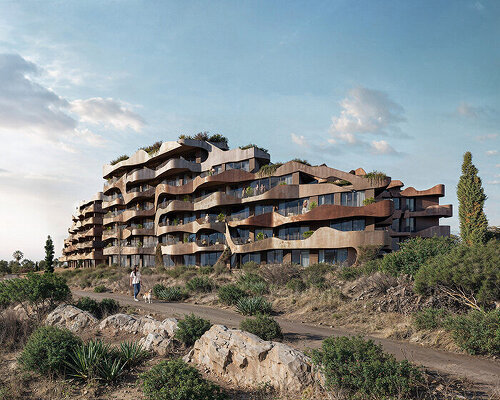 berdenesh hills: NOA plans ‘contemporary citadel’ along albania’s southern coast