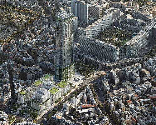 renzo piano to open paris’s montparnasse commercial center back to the city