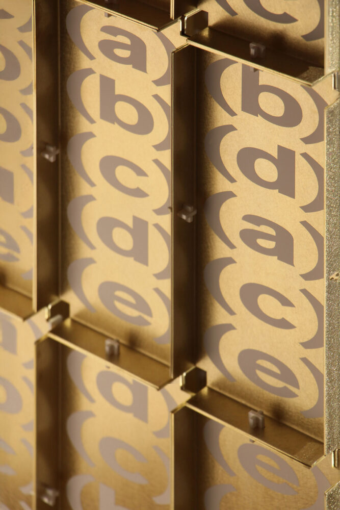 letters A through E mark candidate rankings on the surface