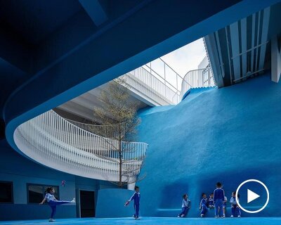 terraced landscapes anchor hands-on learning at shenzhen elementary school