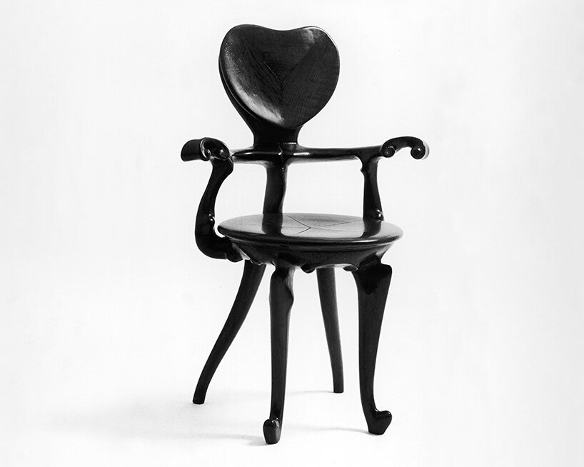 Antoni Gaudí, Calvet Chair, archival image courtesy BD Barcelona