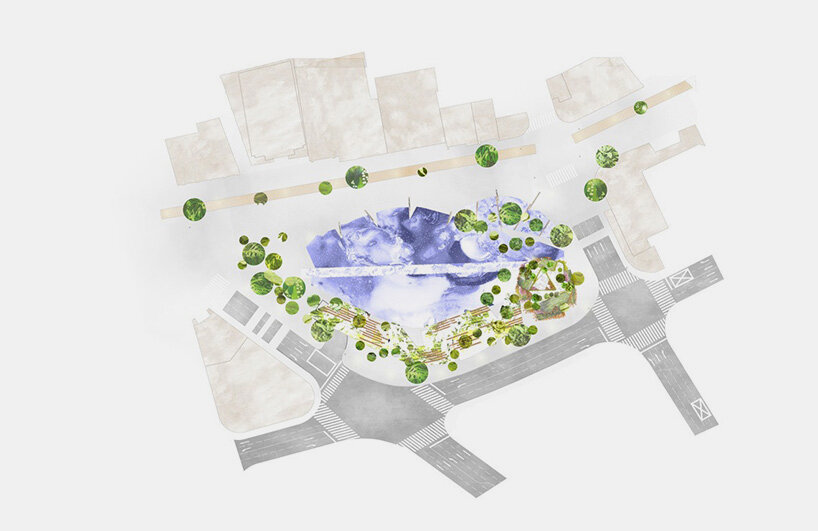 ground plane and vegetation plan