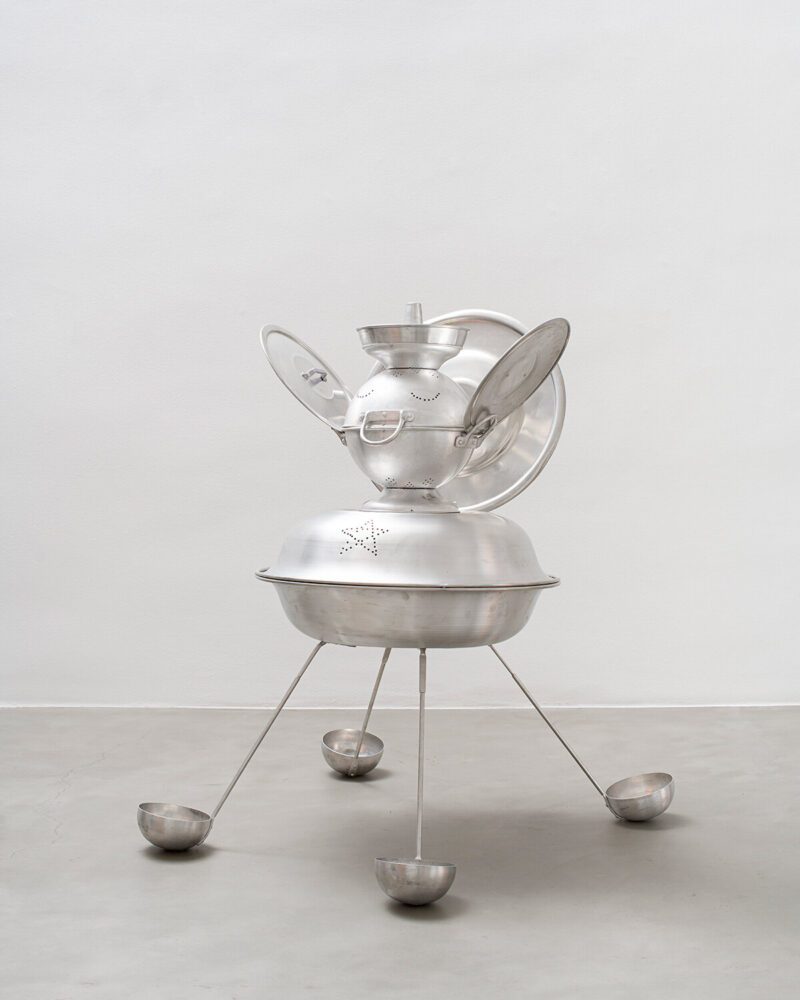 Marepe, O pato (the duck), 2025, photo by Edouard Fraipont, courtesy of ABERTO and Luisa Strina