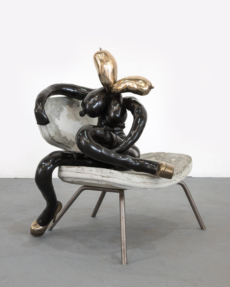 Sarah Lucas, Cherie, 2022, courtesy ABERTO and Almeida & Dale
