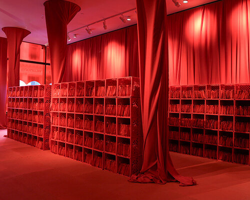 Cj hendry and tony’s chocolonely fill all-red valentine’s popup with mystery boxes in NYC