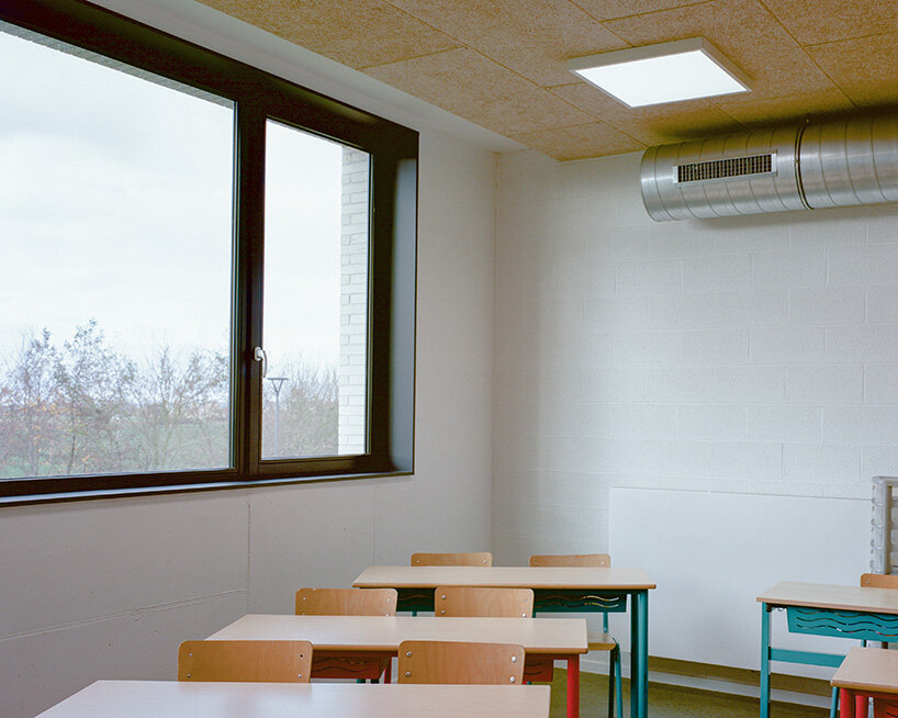 classrooms combine generous glazing with easy-to-maintain finishes